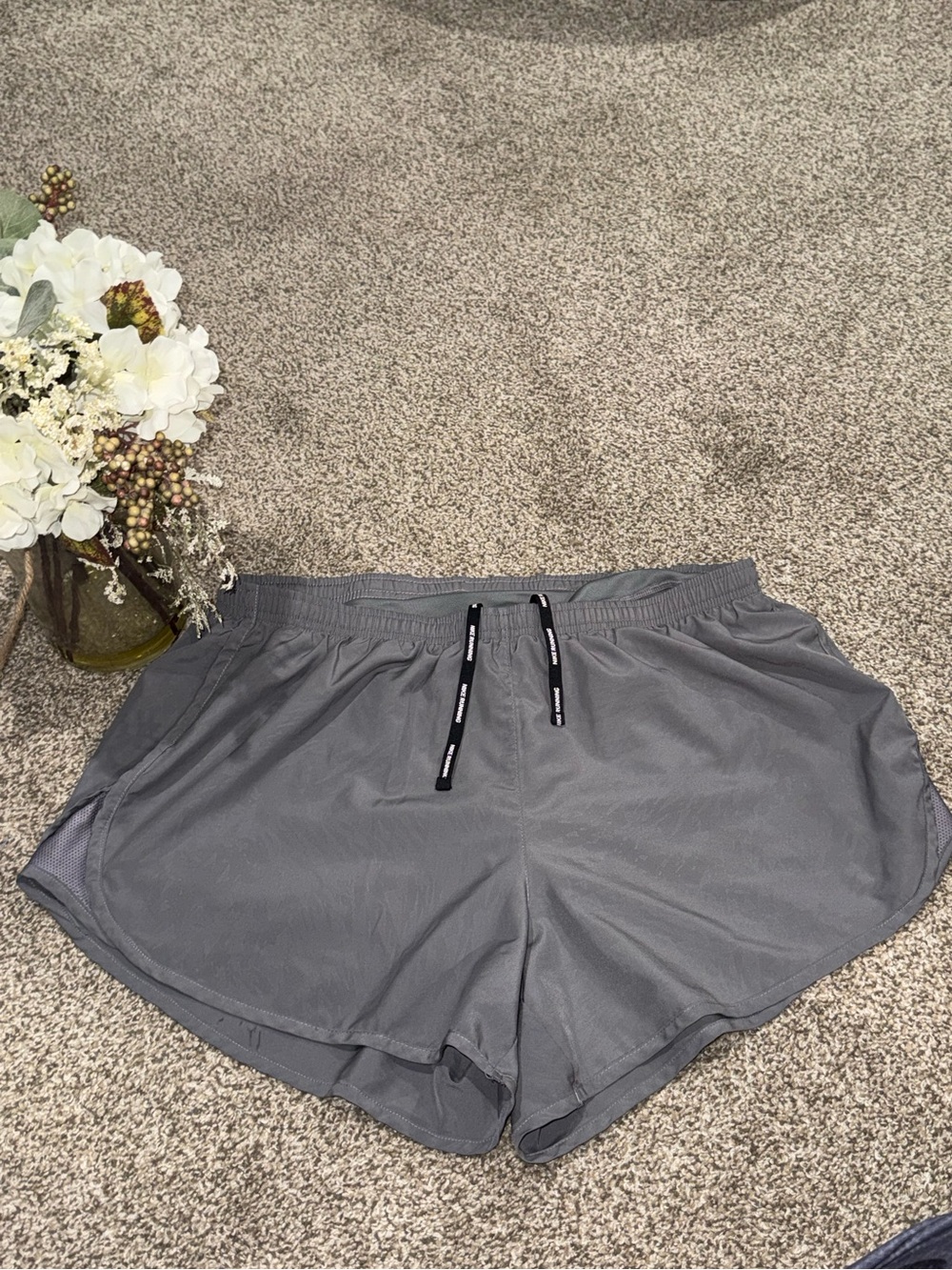 Nike Grey Running Shorts